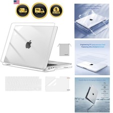 Scratch-Resistant Case Compatible with MacBook Air 15 inch M5 2026 M4 2025 M3... picture