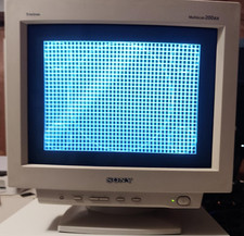 SONY Trinitron CPD-200SX Multiscan 200SX 17 16 inch CRT monitor READ Vintage picture
