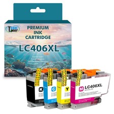 LC 406 XL Ink Cartridges for Brother MFC-J4335DW MFC-J4345DW MFC-J4535DW J5855DW picture