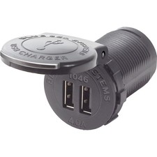 BLUE SEAS SYSTEMS INC. 1046-BSS Dual Usb Socket Mt 48Vdc picture