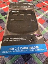 PNY Multi-Slot USB & Flash Card Reader (P-UBSDRDR21K-RF) New picture