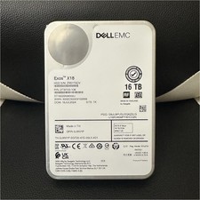 Dell EMC Exos X18 ST16000NM002J 16TB SATA 3.5 7200RPM HDD For parts not working picture