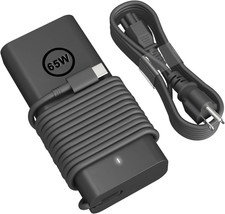 65W 60W USB Type C Charger Compatible with Dell Laptop Latitude 5540 5440 7440 5 picture