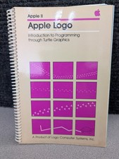 Vintage Apple II Apple Logo Manual Introduction to Programming Turtle picture