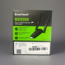 USB BE6500 WiFi 7 Adapter, Tri-Band Long Range USB WiFi Adapter for Desktop 🔥 picture