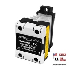 Solid State Relay 25A, DIN Rail SSR, ReleyWell 25DA picture