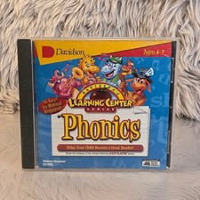 Davidson's Learning Center Series Phonics CD-ROM Ages 4-7 Windows Macintosh picture