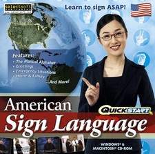 Quickstart American Sign Language - Learn to Communicate PC Windows Sealed New picture
