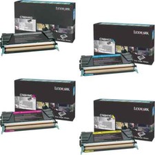 Genuine Lexmark Set C746H1KG C748H1CG C748H1MG C748H1YG Sealed Boxes Ship Fast picture