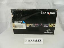 Genuine Lexmark X792 X792X1CG Cyan Extra Hi Yld Return Program Print Cartridge  picture