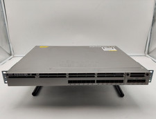 Cisco Catalyst 3850 WS-C3850-12S-E 12-Port Switch with C3850-NM-4-1G picture