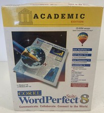 Corel WordPerfect Suite 8 PC For Windows 95/NT 4.0  CD-ROM Brand New Sealed picture