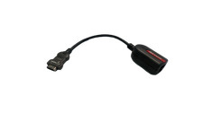 XIRCOM 10/100BASE TX CABLE-ETH122 P/N: 180-0022-003 B - PCMCIA CABLE - RJ45 picture