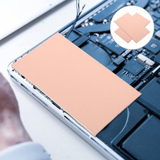 Durable Rose Gold Thermal Copper Cooling Pad for Laptop and Desktop Cpus picture