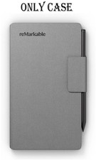 reMarkable Paper Pro Move - Gray Leather Book Folio for Your 7.3'' picture