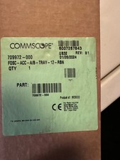 CommScope 709972-000 FOSC-ACC-A/B-TRAY-12-RBN Splice Tray picture