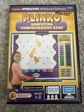 Nonfiction Comprehension Plinko Interactive Whiteboard (CD-Rom) Lakeshore 1-2 picture