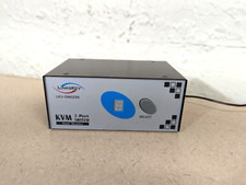 LINKSKEY LKV-DM02SK KVM 2-Port Switch Dual Monitor w/ Power Supply picture