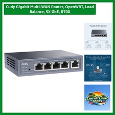 OpenWRT-Ready Gigabit Multi-WAN Router with 5 GbE Ports for Ultimate Performance picture