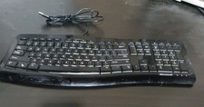 Microsoft Comfort Curve Keyboard 3000 Model 1482 USB KU-1079 Tested Ergonomic picture