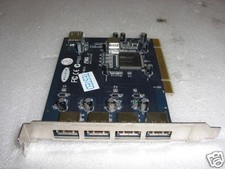 Belkin N10117 PCI 4-Port USB Card TESTED picture