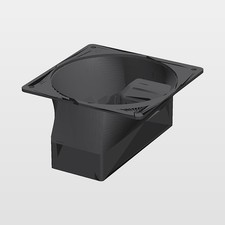 Fan Adapter Shroud for Nvidia Tesla M40 P40 P100 GPU 90mm 92mm Fan 3D Printed picture