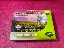 1 Pc Jaton GeForce 3DF MX4000 64 64MB AGP Graphics Video Card Board picture