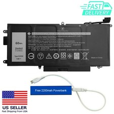 K5XWW REPLACEMENT BATTERY FOR DELL LATITUDE 5289 2-IN-1, 7389 2-IN-1 60WHR N18GG picture