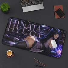 Naruto Hinata Mouse Pad, Extended Gaming Desk Mat, XXL Anime Pad picture