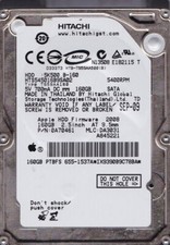 FOR DATA RECOVERY HTS545016B9SA02 p/n: 0A70461 DA3031 655-1537A 2.5 BAD SEC picture