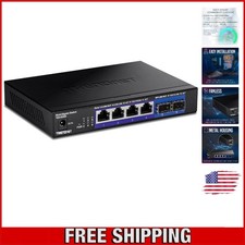 Effortless Setup: 6-Port Unmanaged Multi-Gig Switch with Easy Installation picture