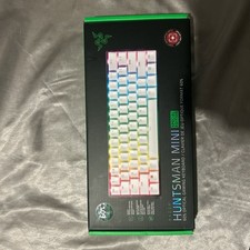 Razer Huntsman Mini 60 TKL Gaming Keyboard New White Factory Sealed picture