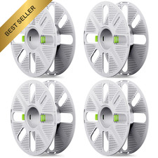Quick-Swap Reusable Spool for Refill Filament 4 Pcs for Bambu Lab 3D Printers picture