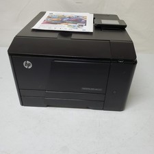 HP LaserJet Pro 200 Color M251nw Printer 5.2K Page Count LOW USE W/Toner Wi-Fi picture
