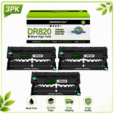 3PK Compatible with Brother HL-5200DW HL-6200DW HL-6200DWT MFC-6750DW DR820 Drum picture