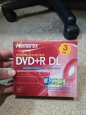 Memorex Double Layer DVD+R DL 3 Pack picture