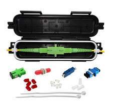 Fiber Optic Cable Splice Enclosure - 2 Pack & 5 Pack picture