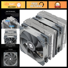 High-Performance CPU Air Cooler, 6 Heat Pipes, Dual 120mm Fans, AMD/Intel Compat picture