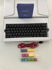 Anne Pro 2 Black 60% Dual Model Mechanical Keyboard Red Switch picture