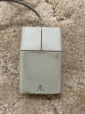 Vintage Atari STM1 Mouse P1585142272 Rollerball Mouse Tested Working picture