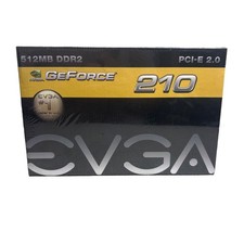 EVGA Nvidia GeForce 210 513mb DDR2 PCI-E 2.0 Graphics Card SEALED BOX picture