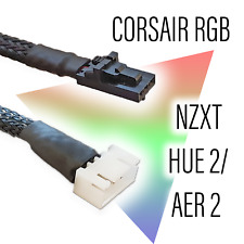 Corsair RGB to NZXT HUE RGB 2/AER RGB 2 Adapter picture