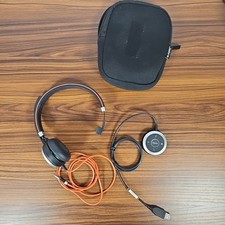 Jabra Evolve 40 Wired Stereo USB Headset HSC017 W Controller ENC010 picture