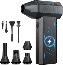 Compressed Air Duster - 180000RPM Powerful Electric Air Duster, 3 Gear Adjustabl picture