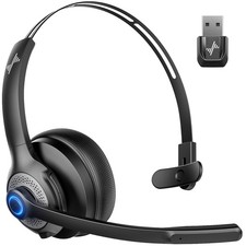 Auriculares Inalambricos V5.2 Con Dongle USB Para Clases En Linea Y Zoom picture