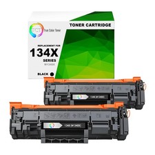2Pk TCT Premium 134X W1340X Black HY for Compatible HP LaserJet M209 Toner picture