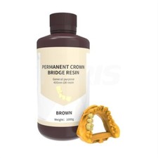 Dental Permanent Crown Bridge 3D Printing Resin UV Resin for LCD DLP 3D Printer picture