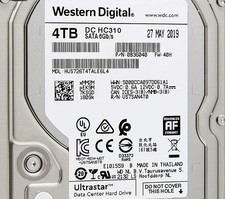 for HUS726T4TALE6L4 WD Ultrastar DC HC310 4TB HDD 3.5