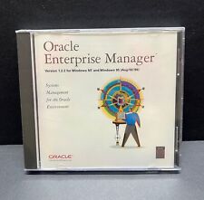 Vintage 1996 Oracle Enterprise Manager Version 1.2.2 Windows NT Windows 95 picture