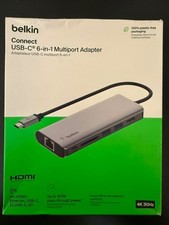 Belkin AVC008BTSGY 0.41ft USB-C Adapter picture